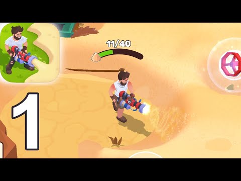 Wasteland Life: Survival Idle Gameplay Walkthrough Part 1 (iOS Android)