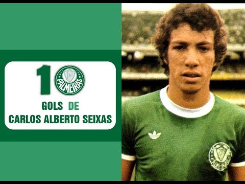 10 Gols de CARLOS ALBERTO SEIXAS (Palmeiras)