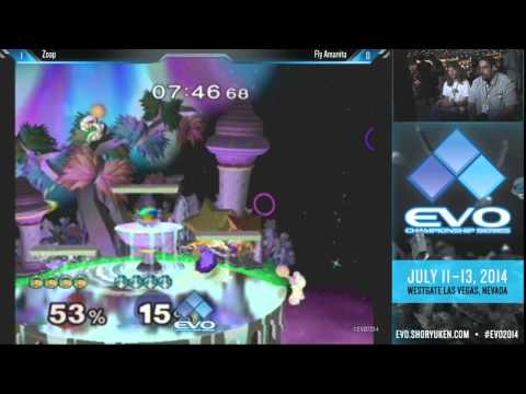 EVO2014 SSBM POOLS E81 - Fly Amanita (IC) vs Zoap (PEA)