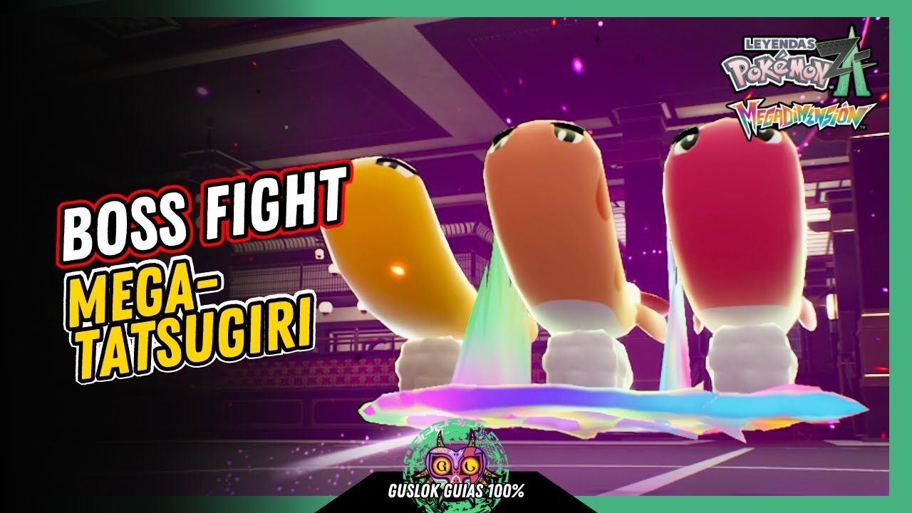 Leyendas Pokemon: Z-A Megadimension – MEGA-TATSUGIRI Boss Fight 💯 I GUÍA 100% 🏆 Leyendas Pokemon: Z-A Megadimension – MEGA-TATSUGIRI Boss Fight 💯 I GUÍA 100% 🏆