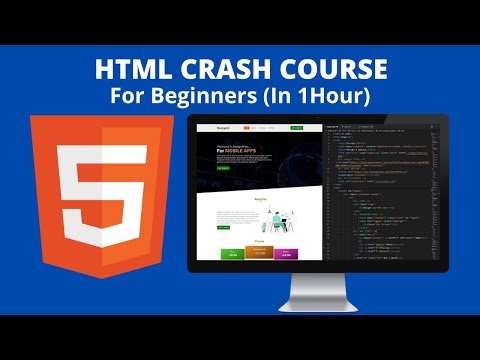 HTML Crash Course For Beginners Learn HTML 2021