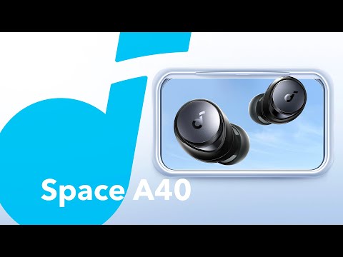 Bluetooth-гарнітура Anker SoundCore Space A40 Black (A3936G11)