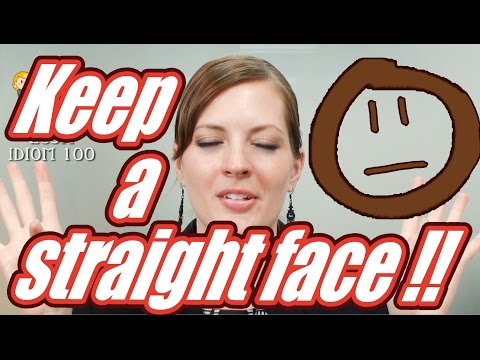【Ecom Englisch】  Englisch Lernen leicht gemacht  14/100: Keep a straight face