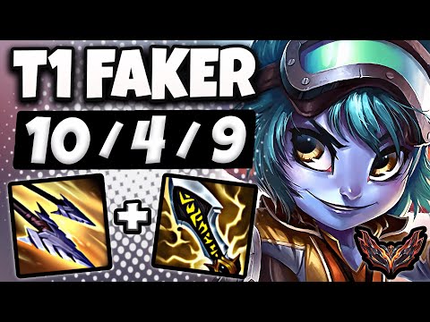 T1 Faker Tristana MID vs Sylas - Patch 25.3 Korea Grandmaster ✅