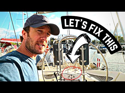 Sailboat Steering - How It Works (Plus Fault Finding & Repair) | ⛵ Sailing Britaly ⛵