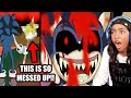 SONIC EXE IS A MENACE AND IS GOING AFTER EVERYONE Reacting To Sonic Exe Trilogy