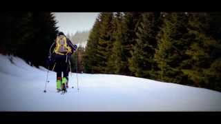 preview picture of video 'Lysá hora, Beskydy - skialp'