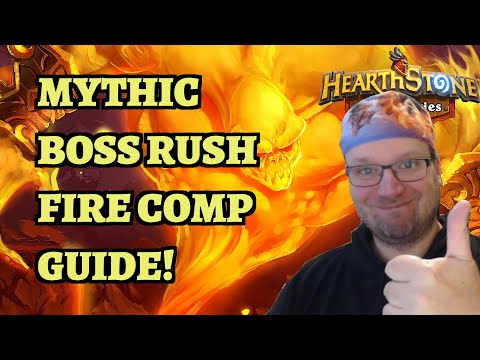 Fire Comp Guide for Mythic Boss Rush - Hearthstone Mercenaries