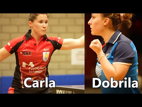 Carla Nouwen - Dobrila Jorguseska 🏓 | Playoffs Eredivisie SKF - Dozy Den Helder '22 #tabletennis
