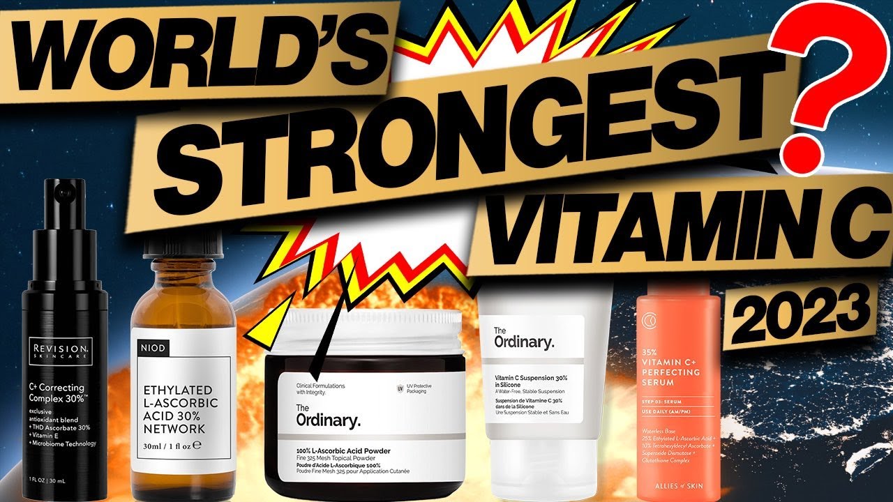 World’s STRONGEST Vitamin C Skincare 2023 - CAUTION!!!