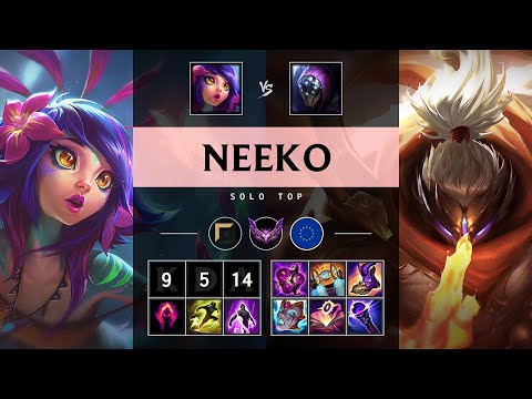 Neeko Top vs Jax - EUW Master Patch 25.05