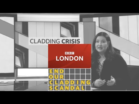 Cladding Crisis Funding  - Alison Hills - BBC London News - 10/02/21