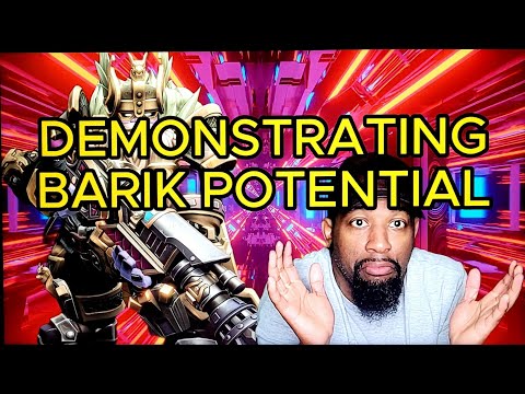 DEMONSTRATING BARIK POTENTIAL PALADINS GAMEPLAY