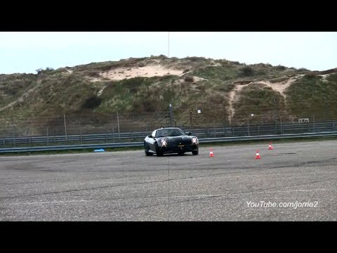 Learning how to drift a Ferrari 599 GTB Fiorano! - 1080p HD