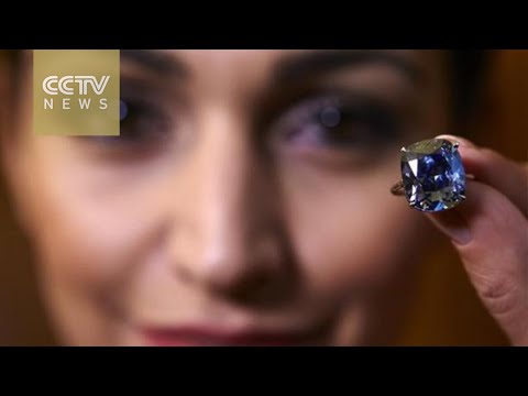 'Blue Moon Diamond' sells for record $48.4 million