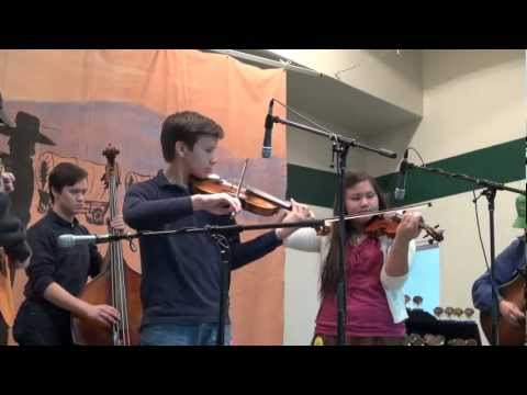 Amy and Christoper Culbreath - 2012 Western Open Fiddle Championships - Adult Twin Fiddle Round 1