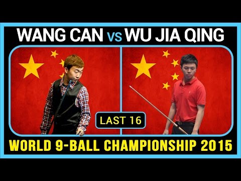 Wang CAN vs Wu JIA QING | Last 16 - 2015 World 9-ball Pool Championship (720p HD)