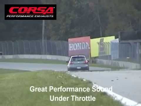 2006-08 VW GTi 2.0L Turbo w/ CORSA cat-back