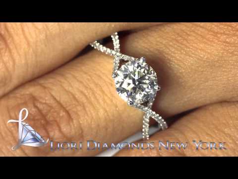 ER-SOLD-050 - 1.91 Carat G-SI2 Certified Natural Round Diamond Engagement Ring 18k White Gold