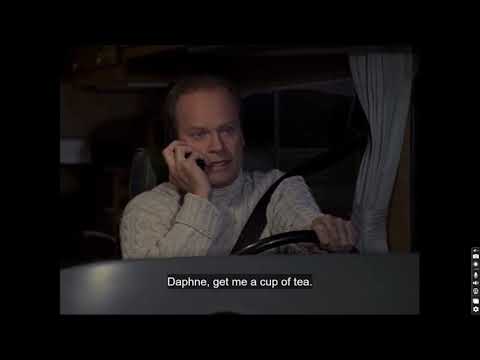 Frasier Niles Steals the RV after thinking he was kidnapped scene