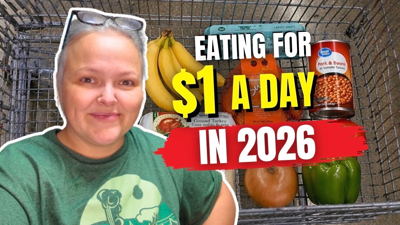 I Ate for $1 a Day in 2026… Is This Even Possible?!