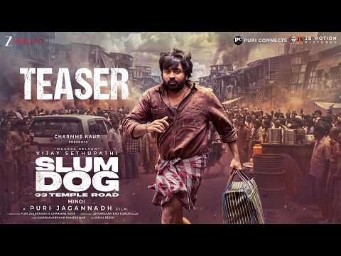 SlumDog: 33 Temple Road-Official Teaser (Hindi) | Vijay Sethupathi, Tabu, Samyuktha | Puri Jagannadh