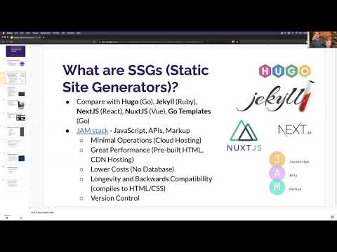 Introduction to GatsbyJS & Static Site Generators by Joel Wilson
