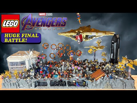 I built a HUGE Lego Endgame Final Battle MOC!! 