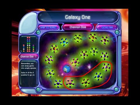 Bejeweled 2 (PC) Puzzle - 3 of 4: Channon Doa, Gamma Core, Viceroy, Sequentus Beta [720p60]