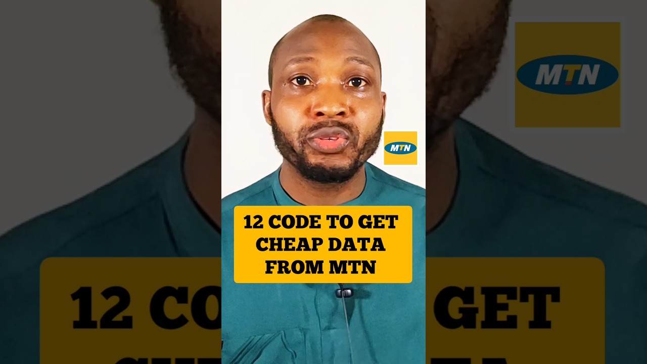 12 Code To Get Cheaper Data From MTN | How To Buy cheap Data 2025