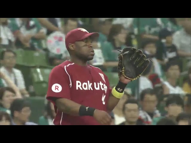 【1回裏】イーグルス・ウィーラー 好捕からの好送球!! 俊足封じの好プレーを見せる!! 2016/9/18 L-E