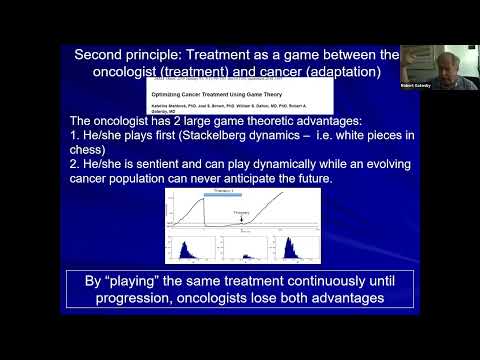 An Evolutionary Treatment Strategy, with Bob Gatenby MD