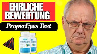 ???? ProperEyes Vision Restoration Bewertung: Inhaltsstoffe, Nebenwirkungen – Betrug oder seriös?