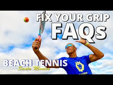 Beach Tennis - Grip & what to do with your index finger