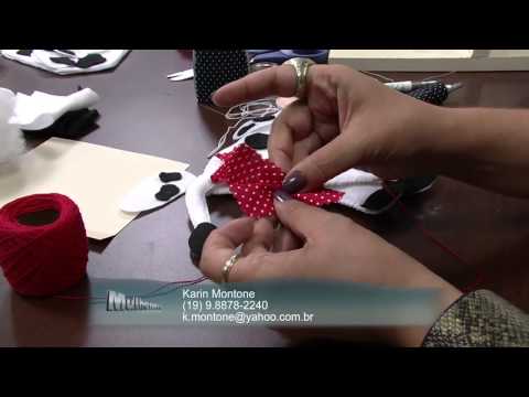 Mulher.com 04/09/2013 Karin Montone - Vaquinha porta coador Parte 2/2