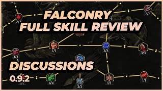 Last Epoch | Falconry Skill Tree Deep Dive! | Discussion | 0.9.2