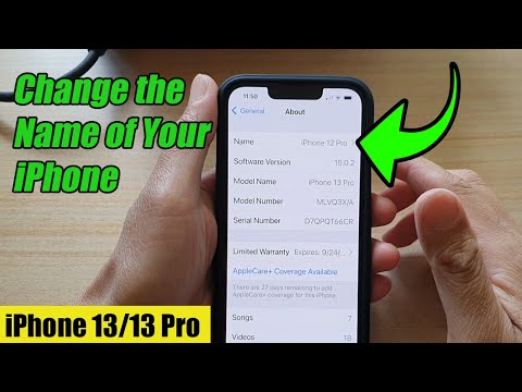 iPhone 13/13 Pro: How to Change the Name of Your iPhone