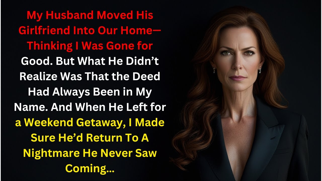 Husband Moved His Girlfriend Into Our Home—But He Never Read the Deed in My Name