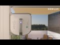 Newlux Samba W-Clean900 Robot de Limpeza de Janelas 75W video