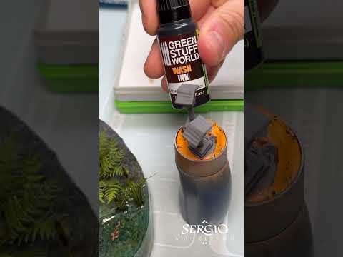 Japanese Diorama 5 #greenstuffworld #acryliccolor #miniaturepainting #dioramas #modelismo #hobby