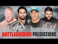 WWE Battleground 2015 Predictions (Greek) 