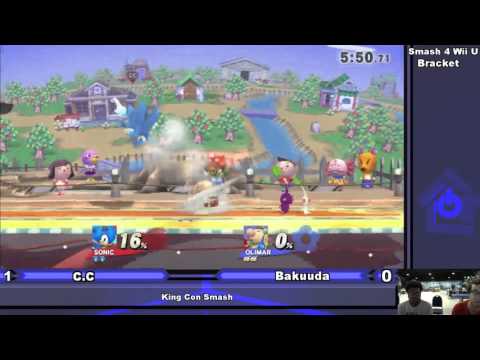 King Con - CC (Sonic) vs. Bakuuda (Olimar)