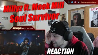 THIS A GREAT DUO!! | Millyz ft. Meek Mill - Soul Survivor (Official Video) (REACTION!!)