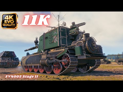 FV4005 Stage II 11K Damage 6 Kills & FV4005 - 10K Damage 5 Kills | World of Tanks