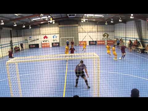 SFL 2014/15 Round 1 - Murdoch Warriors vs  Perth Aquile Highlights