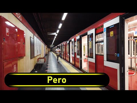 Metro Station Pero - Milan 🇮🇹 - Walkthrough 🚶