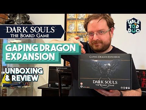 Dark Souls Board Game: Gaping Dragon Expansion Review & Unboxing