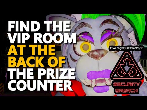 Find the VIP room at the back of the Prize Counter Freddy FNAF