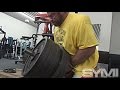 Super Heavy Weigh Bodybuilder Justin Harris Trains Back With Randy Howard