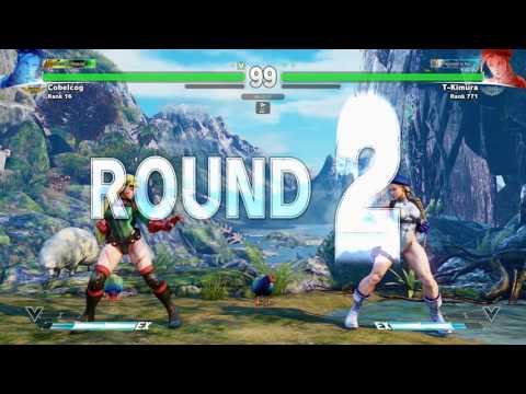 SFV~ Cammy (Cobelcog) vs. Cammy (T-Kimura) HD 11